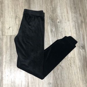 Cozy velvet leggings